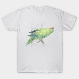 Mr Kakariki , New Zealand native bird T-Shirt